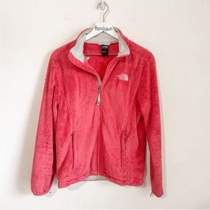 North Face Sweater Women’s Pink Fleece Zip Up | Medium